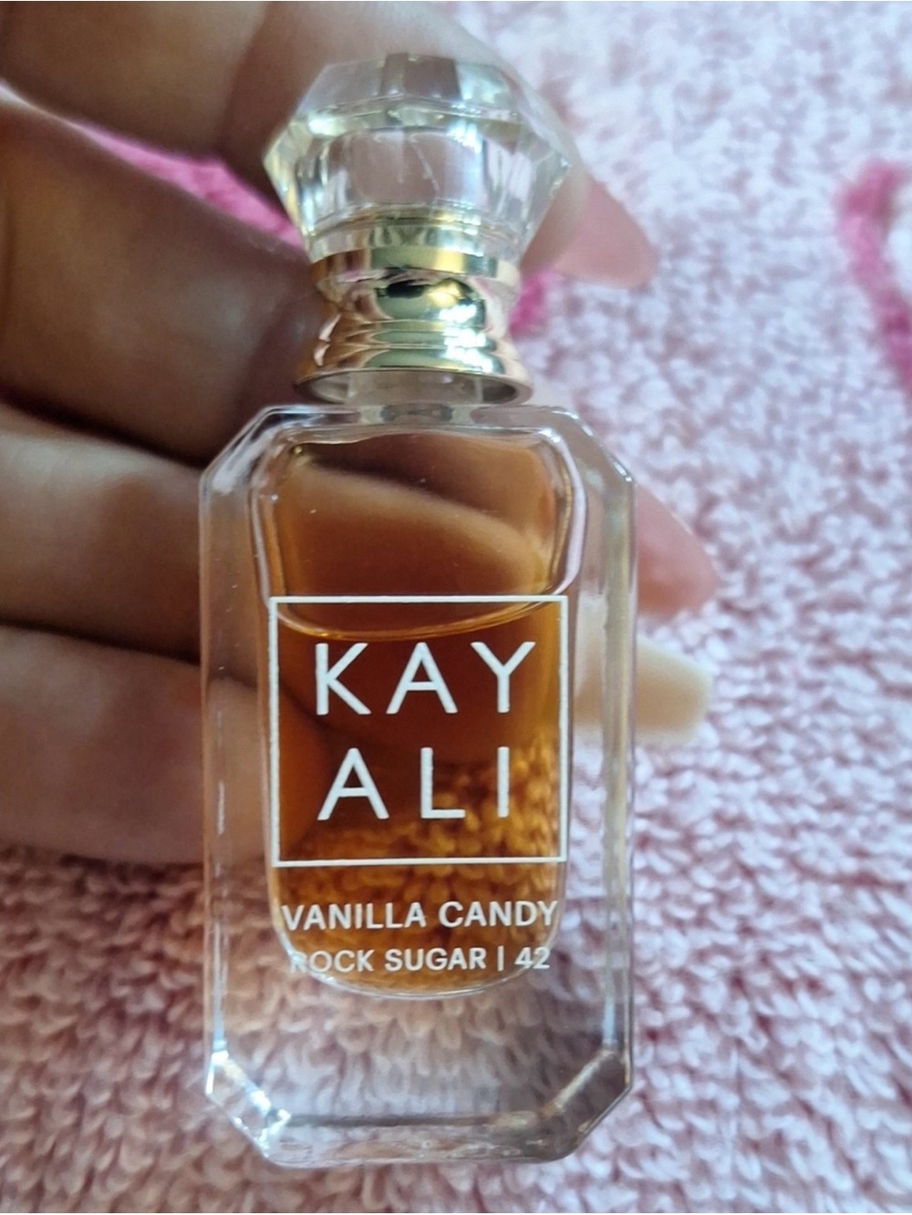 Kayali Vanilla Candy Mini Perfume Bottle - Amber & Gold